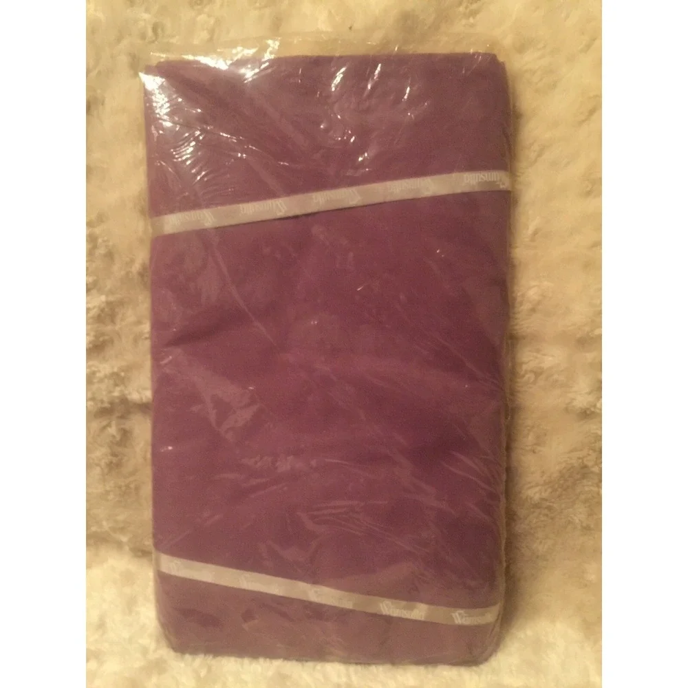 Wamsutta Christian Dior‎ Vtg Fitted Twin Sheet Supercale Plus New Purple H11